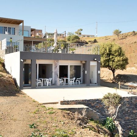 Beachfront Studio Kyma West ~ Crete'S Hidden Gem Kali Limenes Zewnętrze zdjęcie