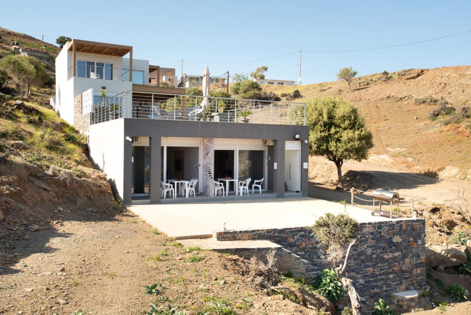 Beachfront Studio Kyma West ~ Crete'S Hidden Gem Kali Limenes Zewnętrze zdjęcie