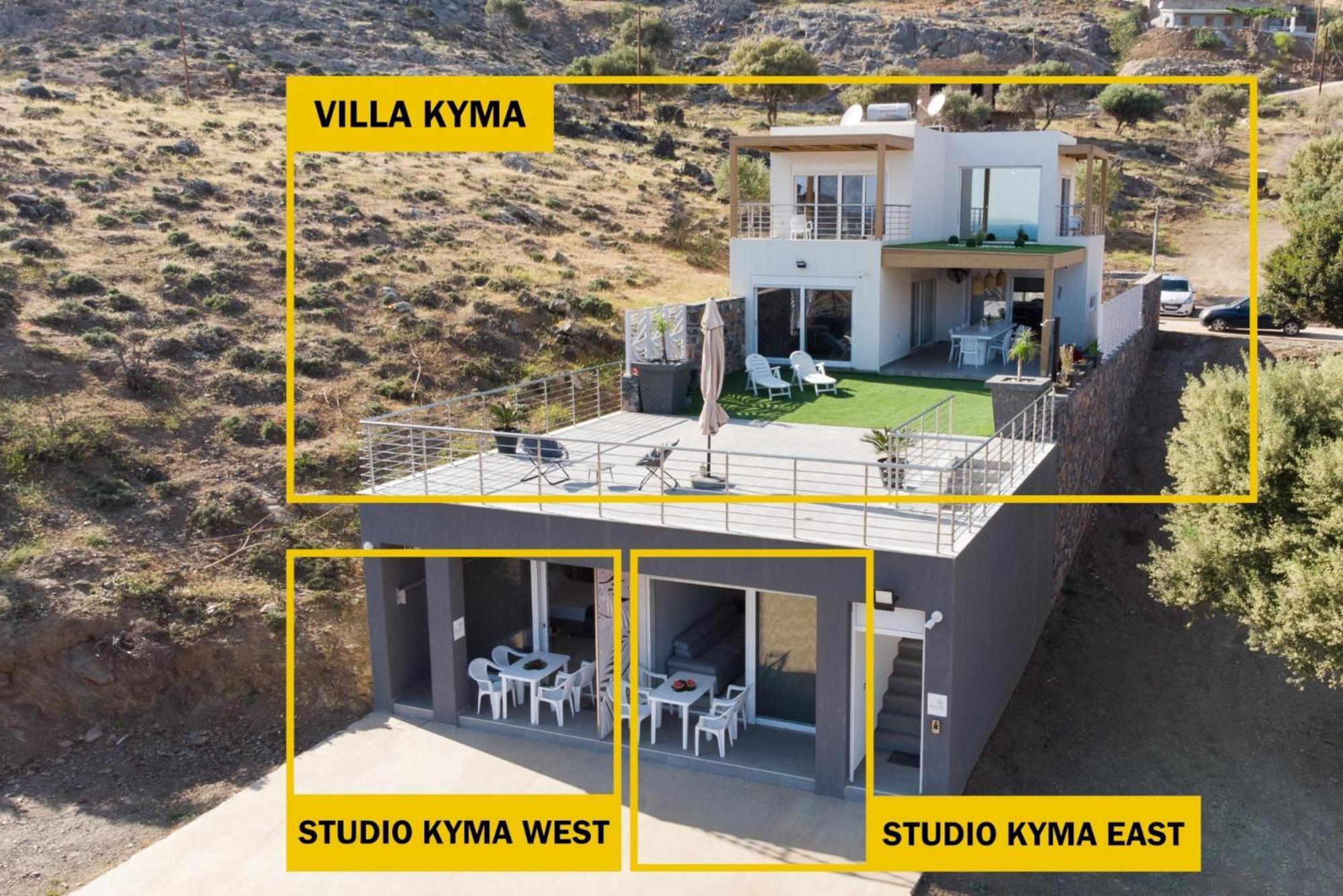 Beachfront Studio Kyma West ~ Crete'S Hidden Gem Kali Limenes Zewnętrze zdjęcie