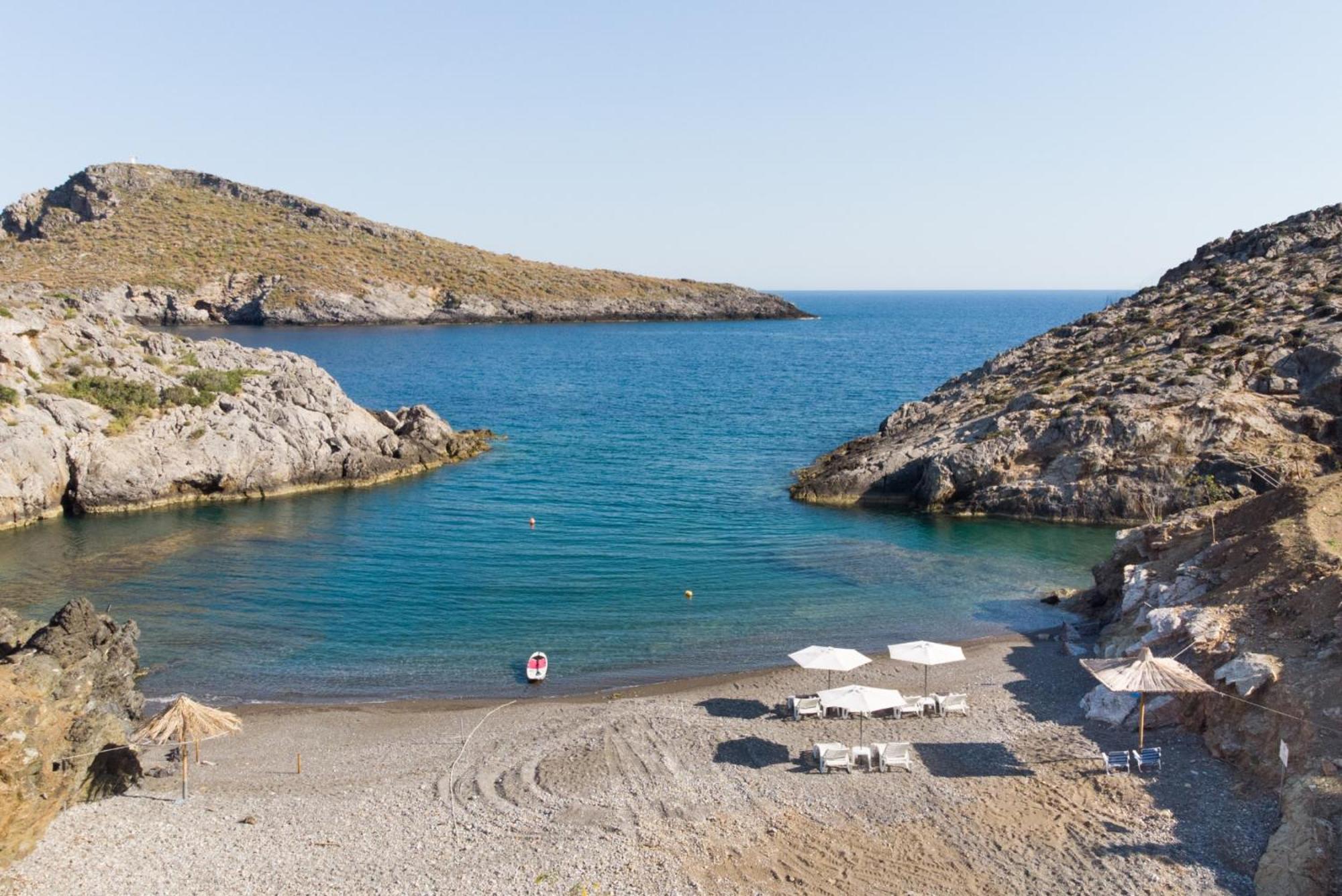 Beachfront Studio Kyma West ~ Crete'S Hidden Gem Kali Limenes Zewnętrze zdjęcie